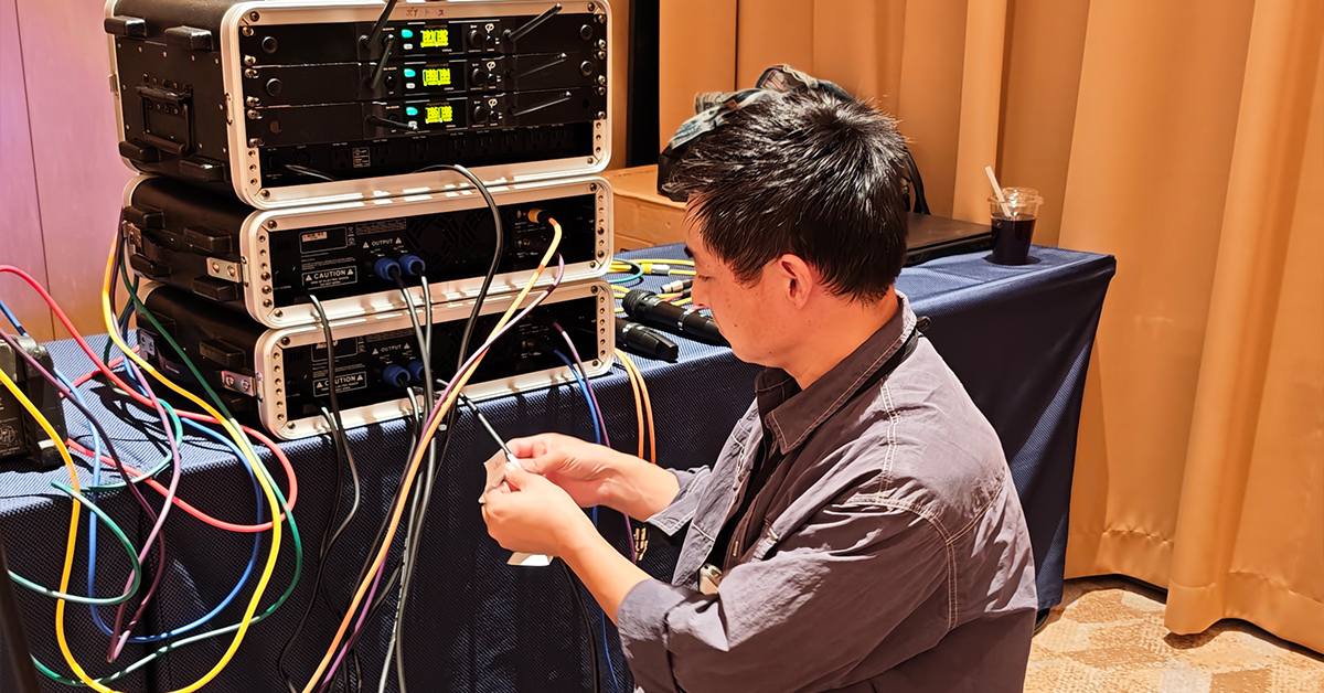 2025年11月14日台湾証券会社 年会イベント｜音響事例