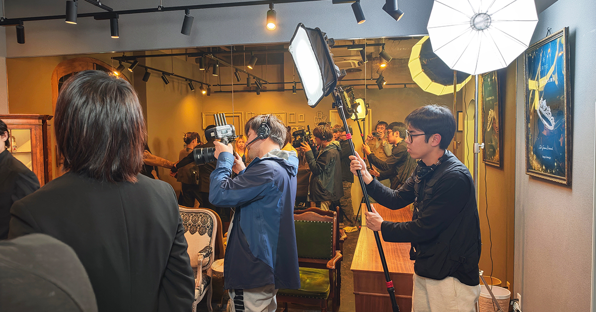 福岡ショートドラマ撮影チーム